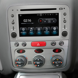 Hualingan Alfa Romeo 147 Alfa Romeo GT Android Radio Head Unit 6.2 Inch TouchScreen Car Stereo Upgrade Car GPS Navigation DVD Car Player Wireless Apple CarPlay Fullscreen Audroid Auto