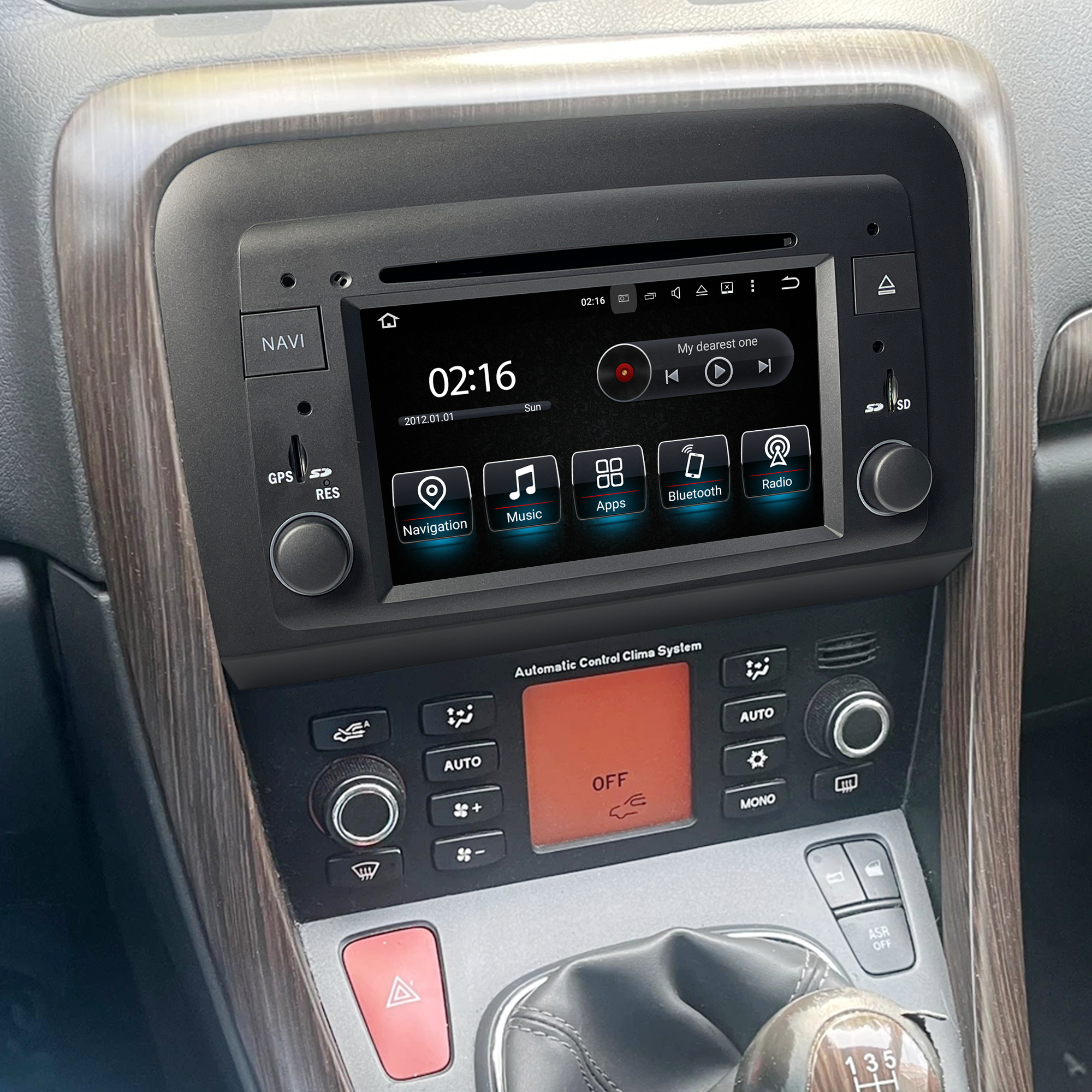 android 13 Fiat Croma Stereo Autoradio Add CarPlay Android Auto Navigation hla-8829