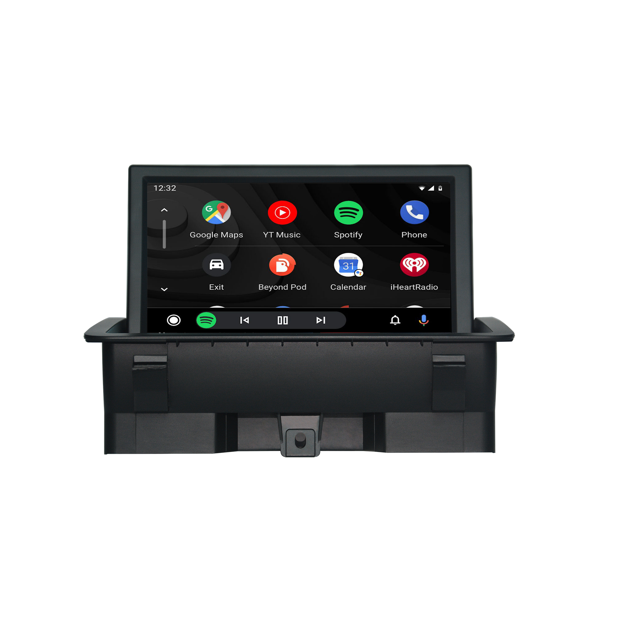 Hualingan 7-inch Touch Screen Upgrade for Audi A1 S1 8X RMC Wireless Apple CarPlay Split Screen Android Auto iPhone Apps Mirror Full Screen Navigation Google Maps Netflix Spotify Games Backup Cameras