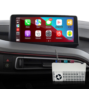 Hualingan CarPlay Adapter for BMW i8 (i12/i15) Upgrade 3 in 1 Wireless CarPlay & Android Auto & Android 13 Apps Games Netflix YouTube Spotify Google Maps Full Screen Mirror to 8.8/10.25 iDrive Screen