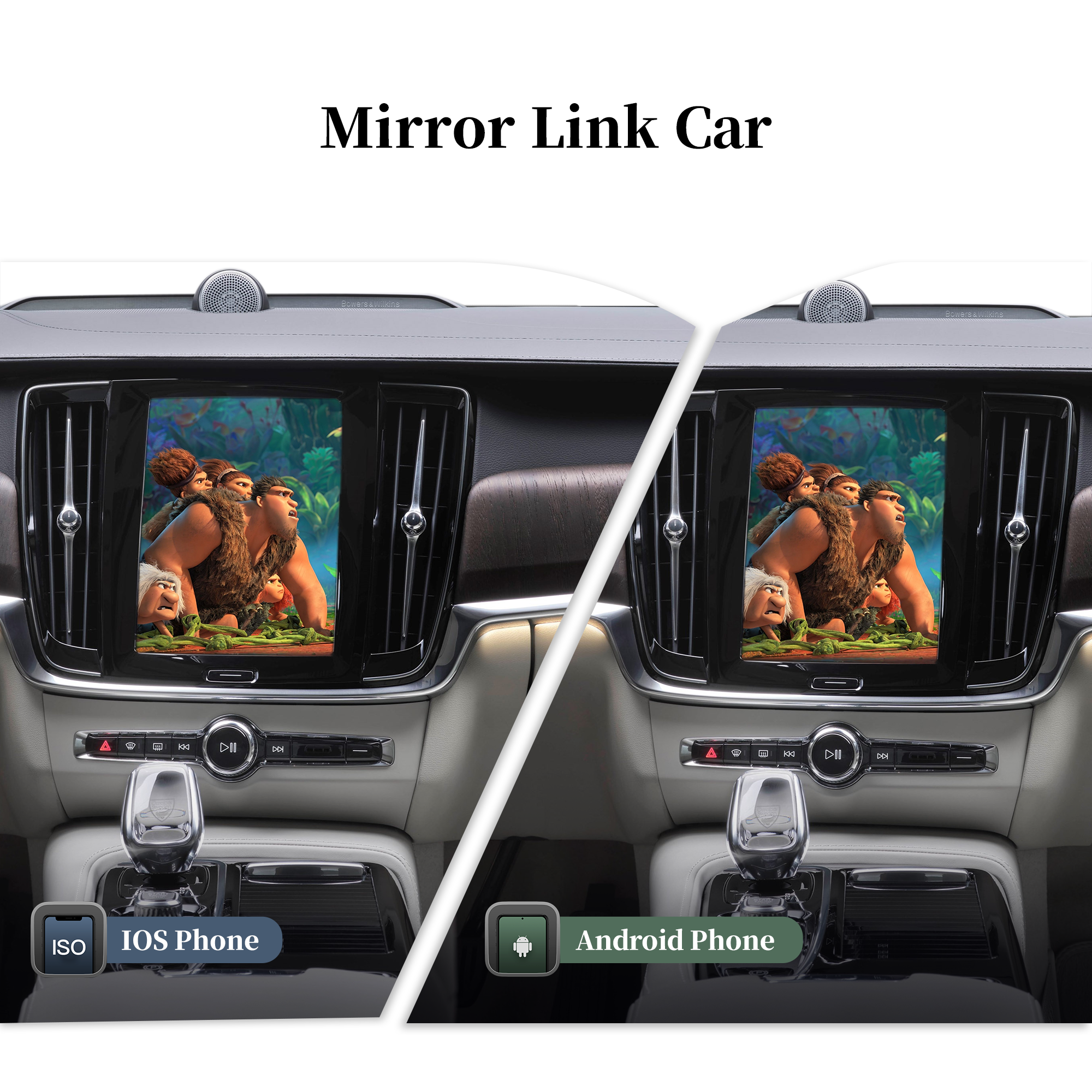 HL-6011 CarPlay Android Auto Camera Interface For Volvo S90 9 inch TouchScreen (2016-Now)