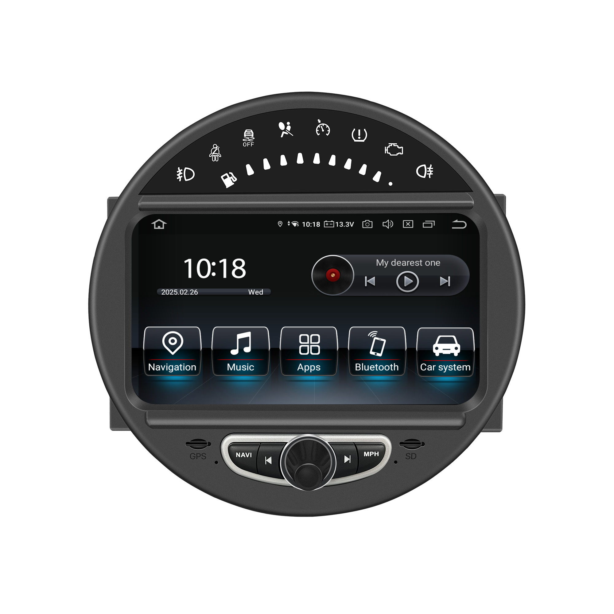android system hualingan hla-8835-1 mini cooper CIC r55 r56 r57 r58 r58 r59 r60 r61 apple carplay