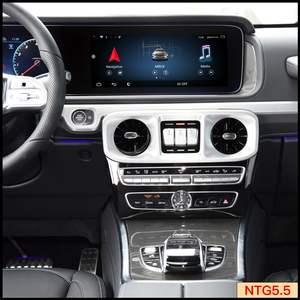 Hualingan 3 in 1 CarPlay AI Adapter for Mercedes W463 G-Class NTG5.5 (12.3 Non Touch) Add 12.3 Touch pad Wireless Android Auto Full Screen Android 13 Apps Netflix Spotify Movies Twitch Navigation