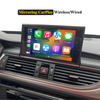 HL-307C A7 Sportback CarPlay Android Auto Camera Box for 8"displays 800*480 Audi A6 A7 A7 Sportback A8 MIB MMI 3G System