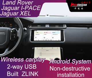 Car Video Interface Multimedia Adapter for Jaguar XEL 2020+ Built ZLINK Wireless CarPlay / Andriod Auto