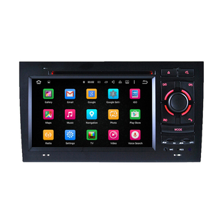 Hualingan for Audi A4 S4 B5 B6 B7 4+64GB 7"Touch Screen Stereo Upgrade Aftermarket Radio Head Unit Car GPS Navigation DVD Player Android 11 Apple CarPlay Fullscreen Audroid Auto Mirror