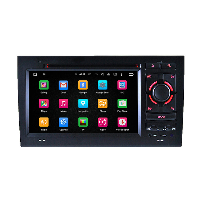 Hualingan for Audi A4 S4 RS4 B5 B6 B7 4+64GB 7"Touch Screen Stereo Upgrade Aftermarket Radio Head Unit Car GPS Navigation DVD Player Android 11 Apple CarPlay Fullscreen Audroid Auto Mirror