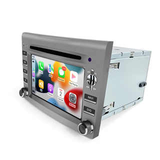 Android Auto Radio for Porsche Boxster Cayman 911 Carrera/Targa/Turbo/GT3 6.2inch OEM Style TouchScreen Double Din Apple CarPlay Car Stereo Android 13 GPS Navi Hulu BT DVD RDS FM AM MP3 Head Unit