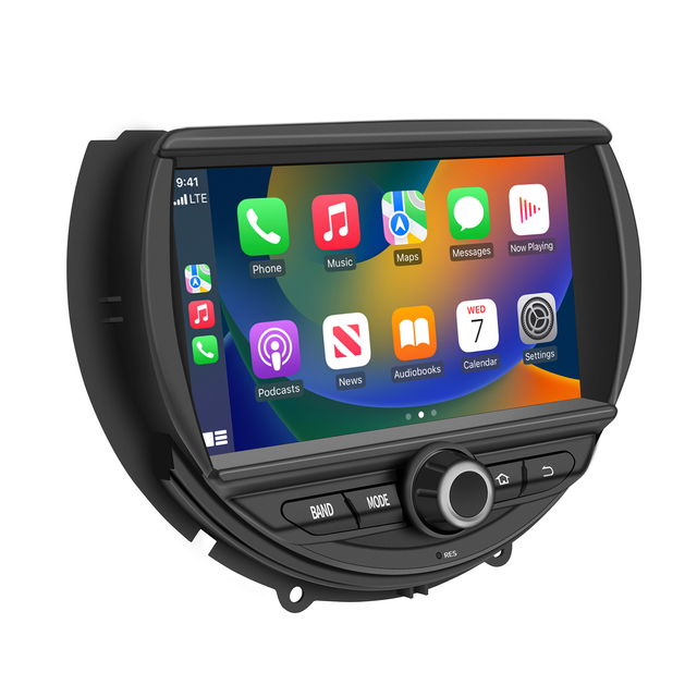 Bluetooth Apple CarPlay Radio For BMW Mini Clubman Hatch Convertible Cabrio Countryman 7inch Touch Screen Android Auto Android 13 Head Unit GPS Navi RDS BT AM FM HL-8845 