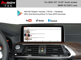 BMW X3 G01 Apple CarPlay Retrofit IDrive 7.0 Android AUto Full Screen Mirroring Upgrade