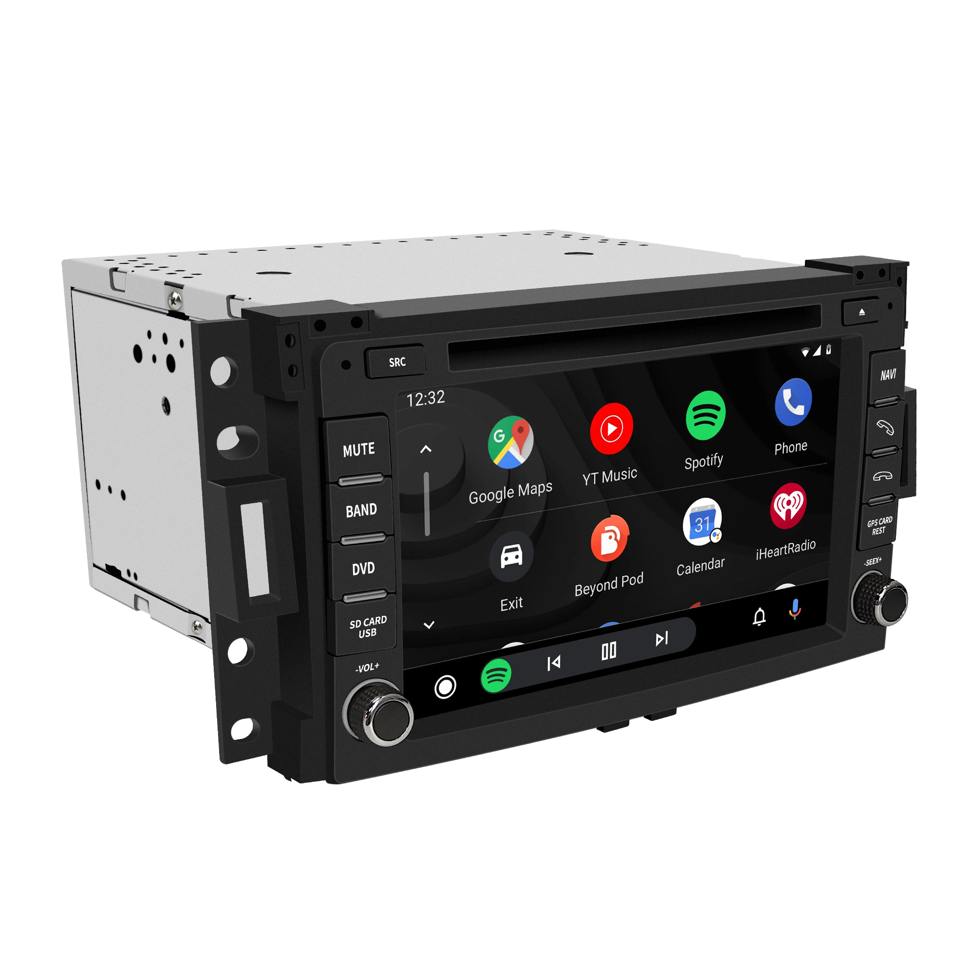 Hummer H3 Apple CarPlay Upgrade 7 Inch Touch Screen Autoradio Car Stereo Android Auto Netflix Spotify Android 13 Navigation Pluto TV Max Disney+ Backup Cameras DVD WiFi Xiaohongshu