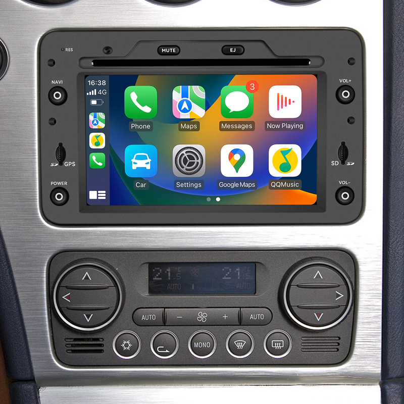 Apple CarPlay Retrofit Alfa Romeo 159 Brera Spider Autoradio 6.2 Touch Screen Android Auto Netflix Spotify Android 13 DVD Navigation WiFi Backup Cameras WhatsApp TikTok Pluto TV
