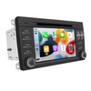 Porsche Cayenne Stereo Upgrade 6.2 Touch Screen Autoradio CarPlay Android Auto Mirror Netflix Spotify Android 13 Apps Navigation Games Music Apple Maps Backup Cameras DVD WiFi