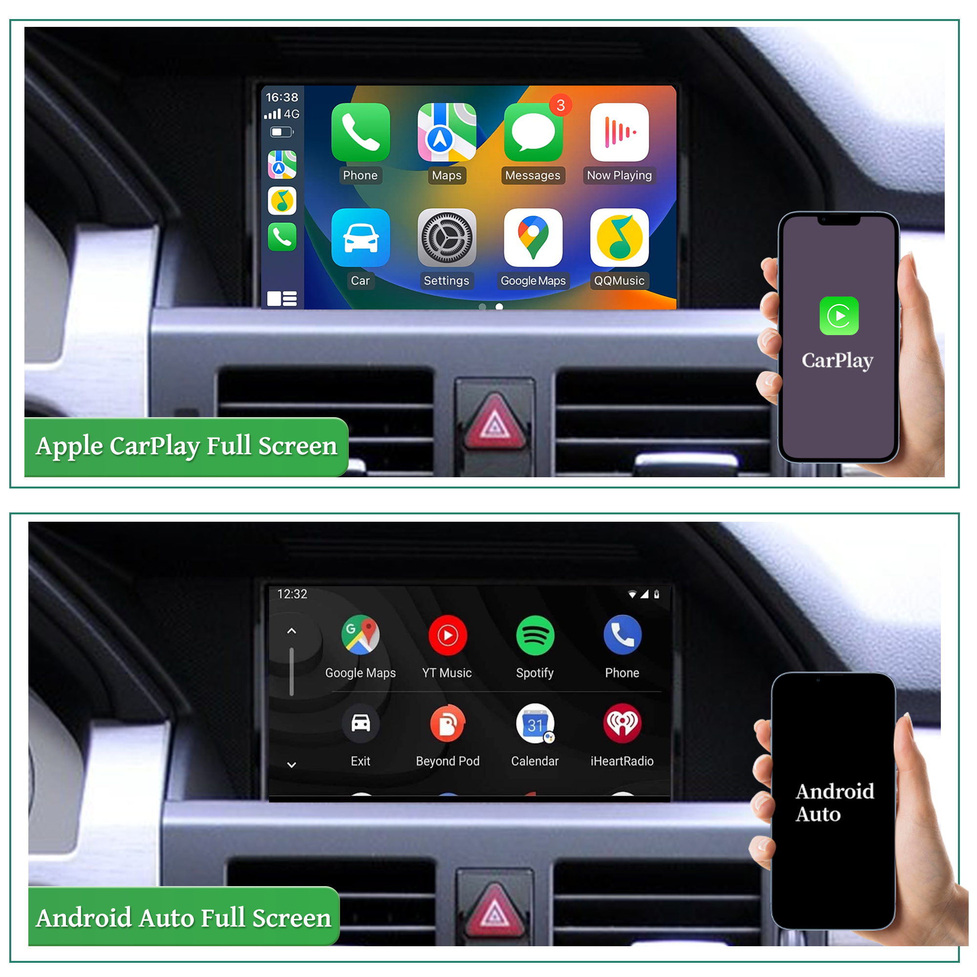 hualingan hla-8809 Mercedes GLK X204 screen mirroring