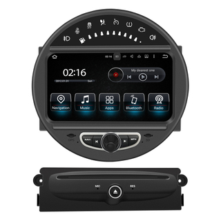 Hualingan for Auto Radio Mini Cooper R56 R60 Stereo R55 R57 R58 R59 R61 Head Unit Upgrade 8"Touch DVD Apple CarPlay Android Auto Full Screen Replacement Aftermarket Navi 2010 2011 2012 2013 2014 2015