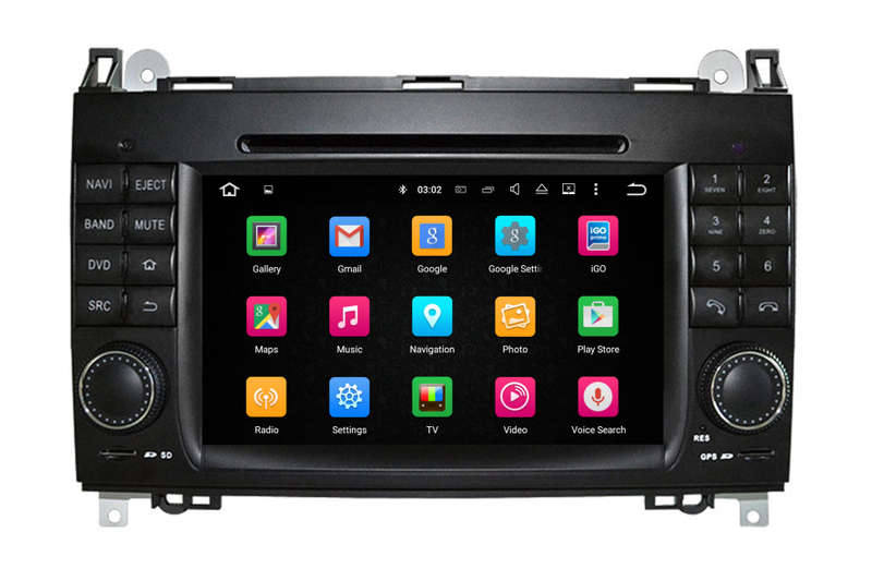 Hualinan Autoradio for Mercedes Sprinter W169 W245 W639 Viano/Vito VW
