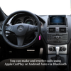 Apple CarPlay for Mercedes W204 S204 C204 NTG 4.0 Autoradio Upgrade 8 inch Android Screen Wireless Android Auto Mirroring Full Screen Apps Netflix Spotify YouTube TV Navigation Maps Vehicle Camer