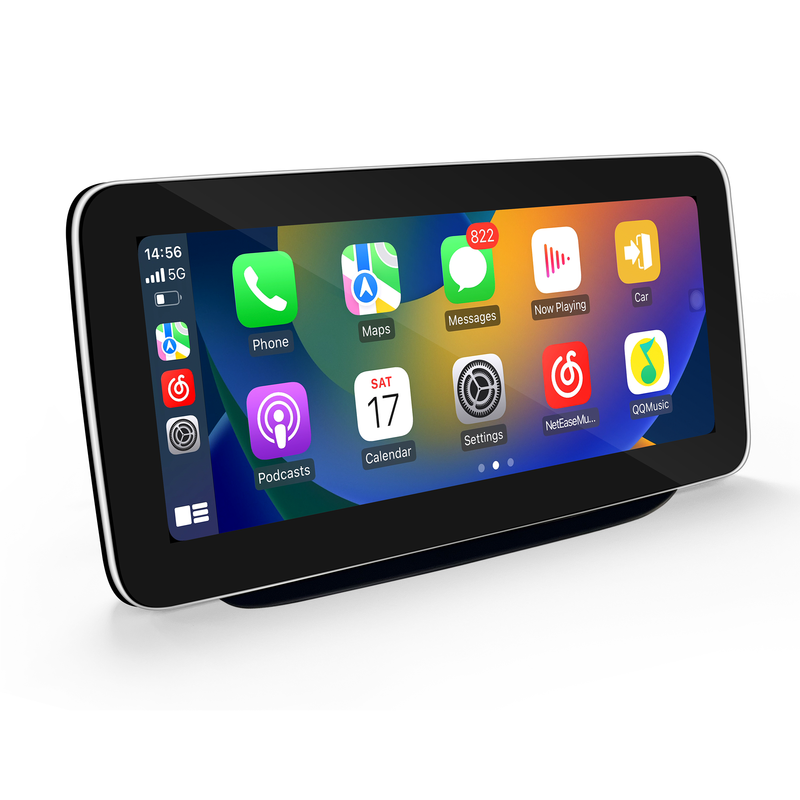 10.25 Mercedes Touch Screen Upgrade GLA Class X156 NTG 5.1/5.2 Apple CarPlay Wireless Android Auto Android Apps Navgation Google Maps Watch TV Spotify Facebook Twitter Vehicle Cameras Bluetooth 