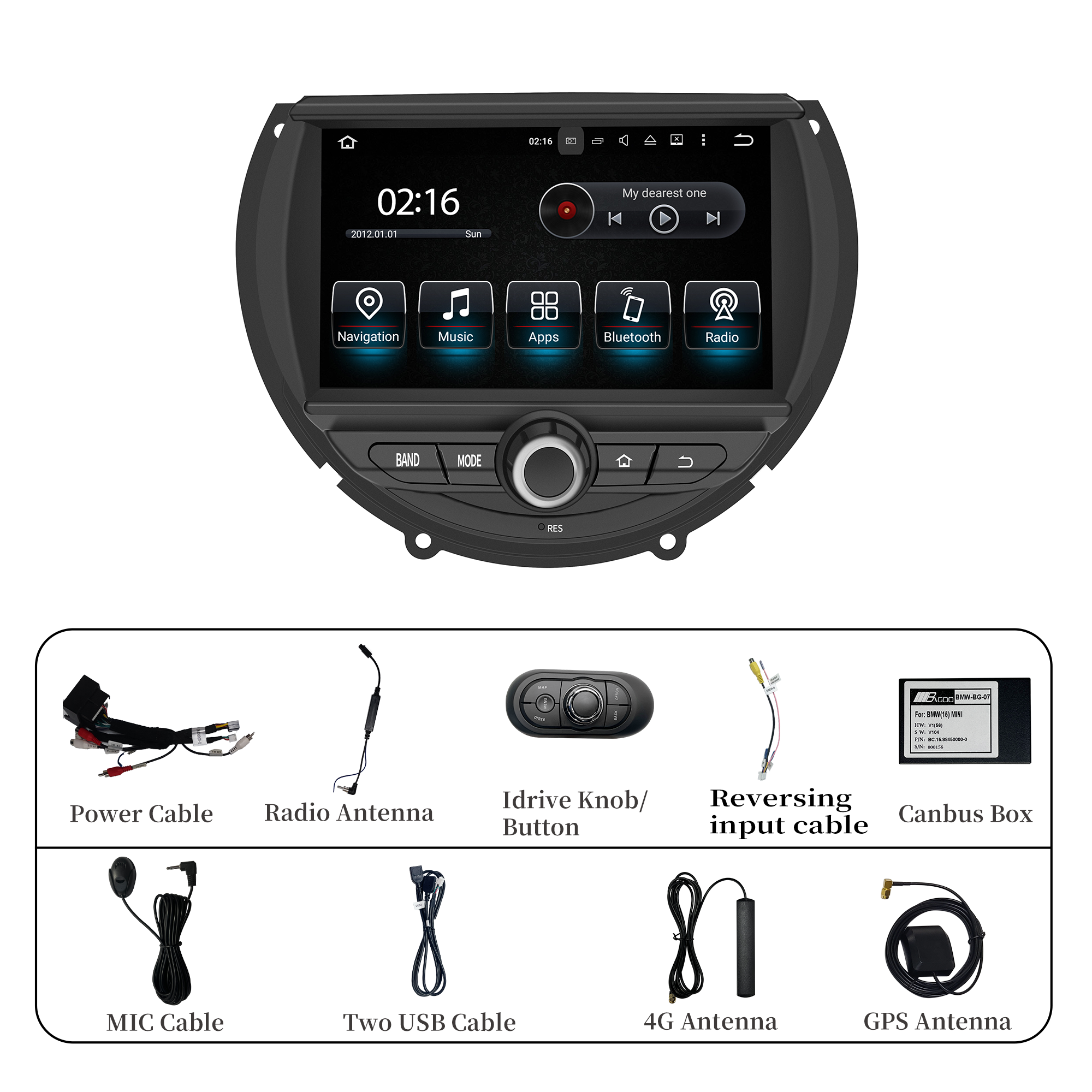 hualingan hla-8845 Mini Cooper F54 F55 F56 F57 F60 accessories 