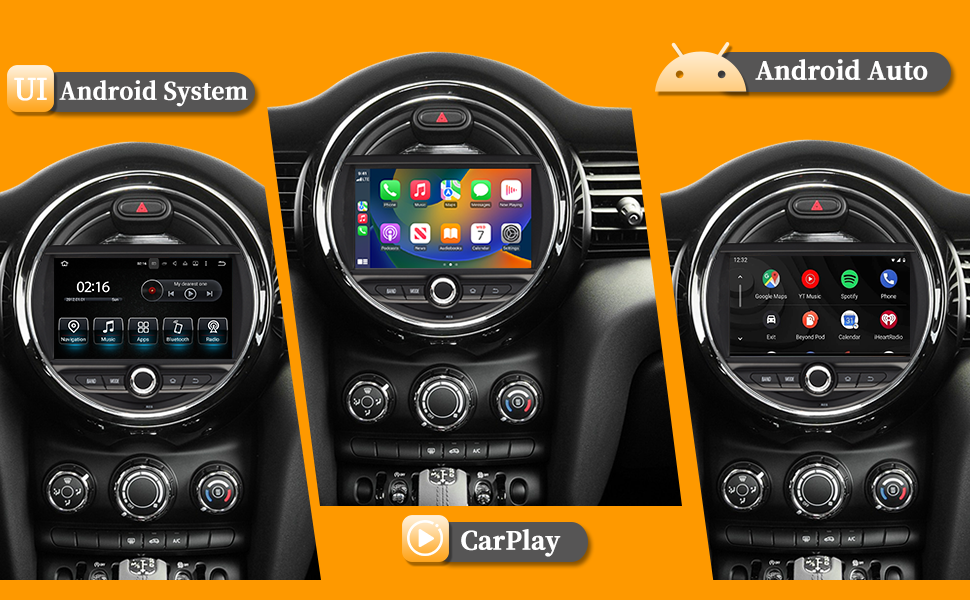 hualingan hla-8845 Mini Cooper F54 F55 F56 F57 F60 android android auto apple carplay
