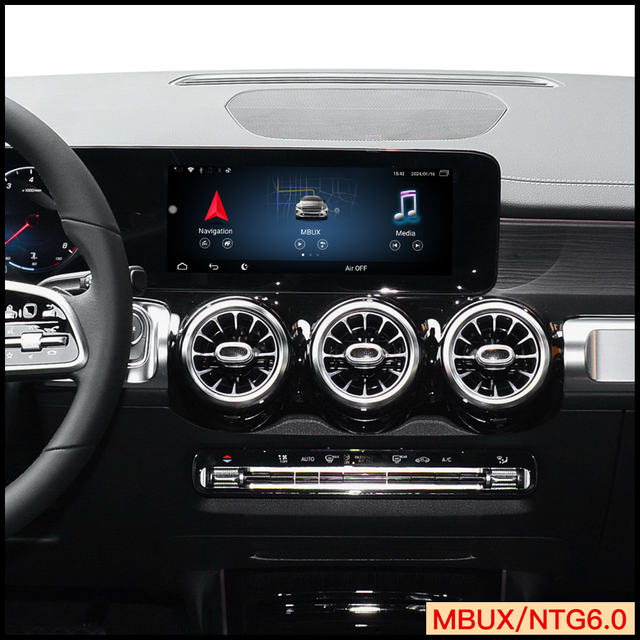 Hualingan Wireless Android Auto Adapter,for GLB X247 Mercedes MBUX Screen Android 13 Wired to Wireless CarPlay,LVDS Adapter Mirroring is Full Screen,Video Youtube Netflix Spotify Hulu Games 