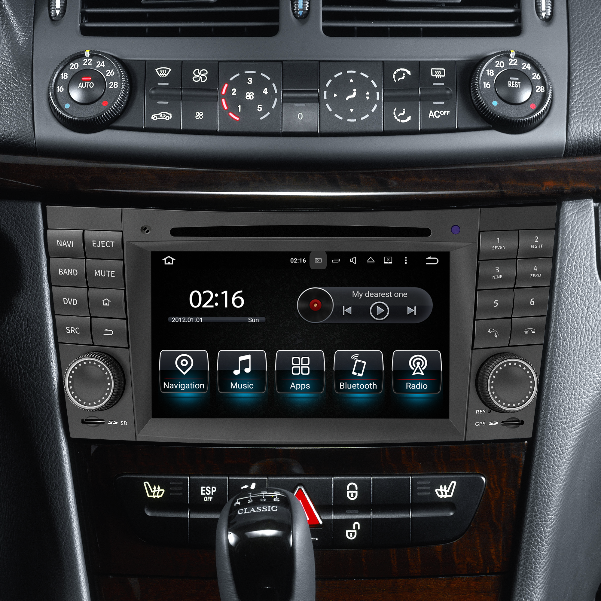 HL-8797 Radio W211 W219 C219 W463 W209 C209 Android for Mercedes E-G-CLS-CLK Class android 13