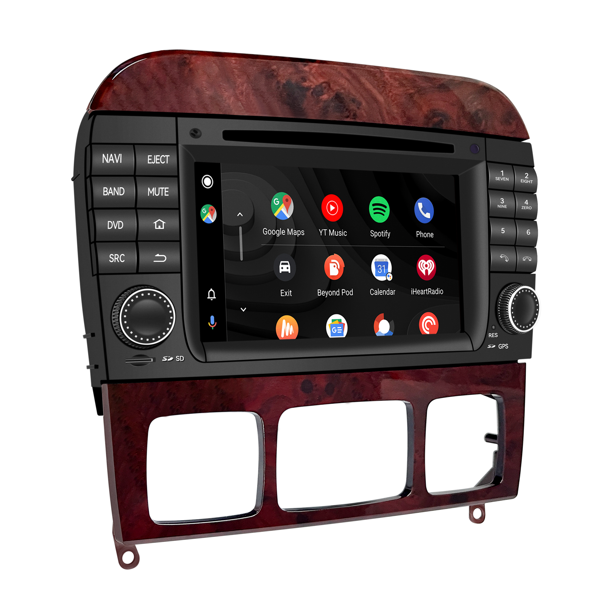 Hualingan HL-8800 Android auto W215 W220 Radio Mercedes Benz S-CL-Class