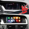 Audi A4 S4 RS4 B8 Concert Symphony 8.8 Touch Screen Upgrade 2008-2012 Apple CarPlay Android Auto Android 13 Apps Netflix Spotify Prime Video Reddit Twitch Waze Games Navigation WiFi Reverse Camera 