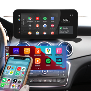 Mercedes NTG5.1 /5.2 W176 W246 C117 W463 X156 CarPlay Android Auto Upgrade 10.25 Touch Screen Mirroring, Android 14 Apps Navigation Netflix YouTube Spotify TikTok Reddit WhatsApp Backup Cameras