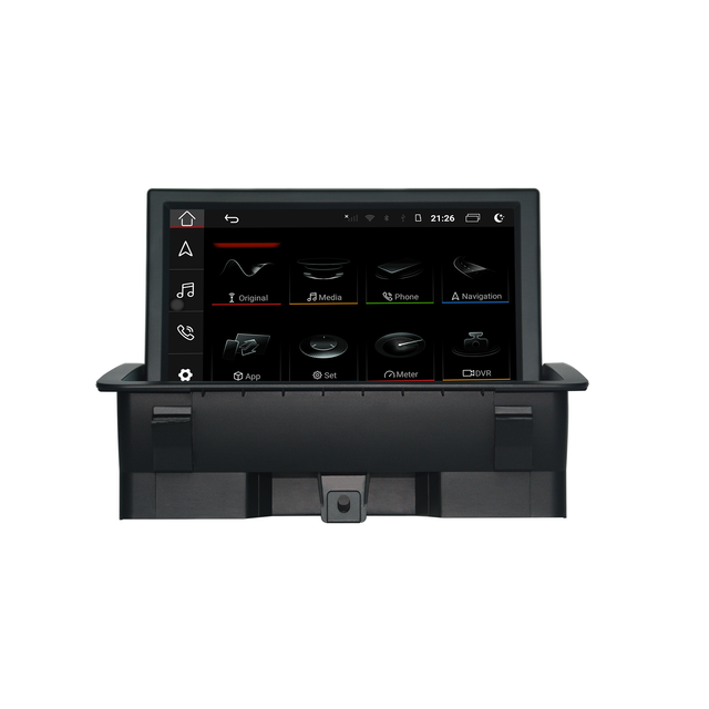 Hualingan 7-inch Touch Screen Upgrade for Audi A1 S1 8X Wireless Apple CarPlay Split Screen Mode Android Auto iPhone Apps Mirror Full Screen Navigation Google Maps Netflix Spotify Games Backup Cameras