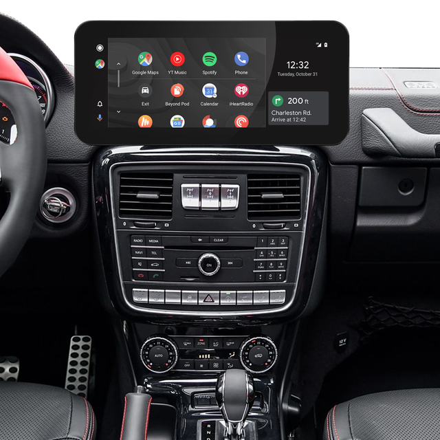 Hualingan 10.25 Touch Screen Upgrade 8.4-inch Mercedes B-Class W246 NTG 5.1/5.2 Wireless Apple CarPlay Android Auto Split Screen Mirroring iPhone Apps Google Maps Spotify Paramotunt+ Backup Cameras