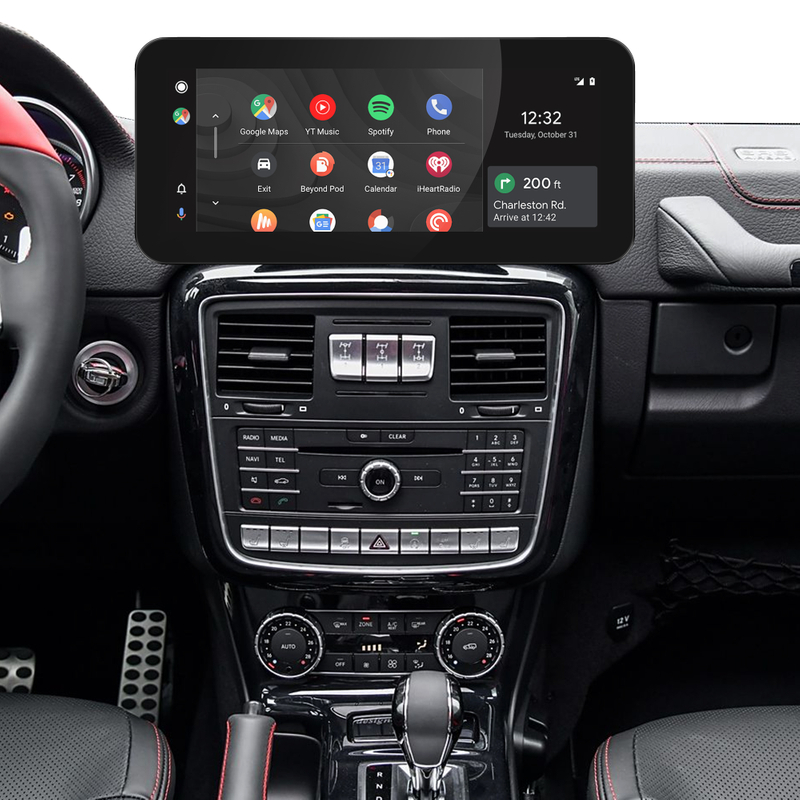 Hualingan 10.25 Touch Screen Upgrade 8.4-inch Mercedes B-Class W246 NTG 5.1/5.2 Wireless Apple CarPlay Android Auto Split Screen Mirroring iPhone Apps Google Maps Spotify Paramotunt+ Backup Cameras