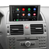 Hualingan Mercedes C-Class NTG4.0 C204 S204 W204 Screen Upgrade 8 inch Touch Android 12 Wireless Apple CarPlay Full Screen Android Auto Mirror GPS Navi Wifi 4G Rear Camera