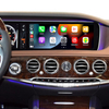 Hualingan CarPlay AI Adapter for Mercedes S-Class NTG5-5.2 W222 V222 X222 VV222 C217 A217 Wireless Apple CarPlay Android Auto Full Screen to 12.3 Touch Apps Netflix Spotify Prime Video Navigation 