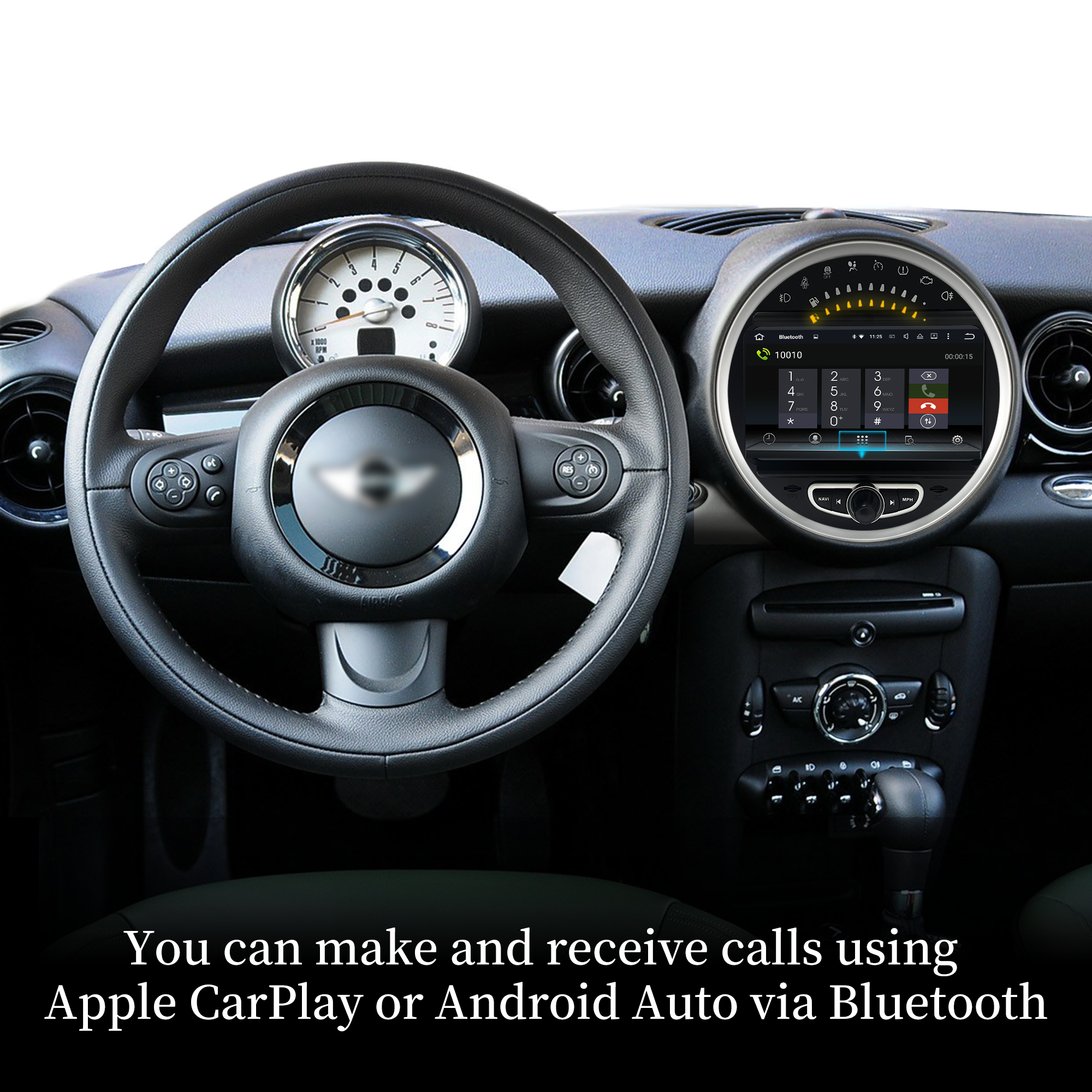hualingan hla-8835-1 mini cooper CIC r55 r56 r57 r58 r58 r59 r60 r61 Bluetooth