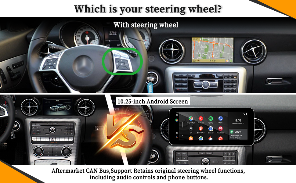 Hualingan hla-1058 Mercedes-Benz SLS AMG C197 R197 CAN BUS