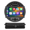 Mini Cooper R56 Apple CarPlay Upgrade 8-inch Android Touch Screen Wireless Android Auto Support Install Vehicle Cameras Download Android Apps Games Music Movies TV Receive Calls Via Bluetooth 