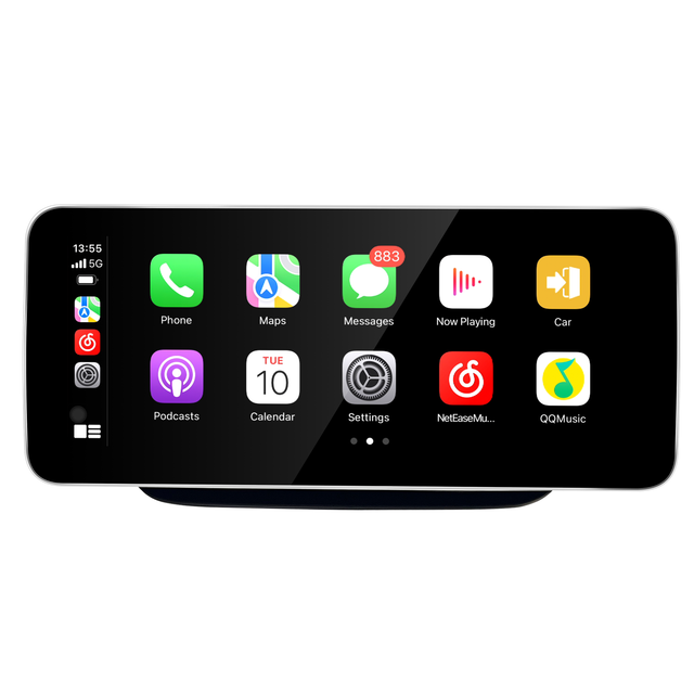 Best 12.3 Mercedes Screen Upgrade A Class W176  NTG 5.1/5.2 Apple CarPlay Wireless Android Auto Mirror Full Screen Android Apps Navgation Vehicle Cameras Waze Watch TV Music Movies Spotify TikTok Twit