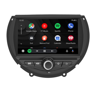 Mini Cooper F57 Apple CarPlay Upgrade 7-inch Android Touch Screen Wireless Android Auto YouTube Navigation Vehicle Cameras Download Android Apps Games Music Movies TV Receive Calls Via Bluetooth