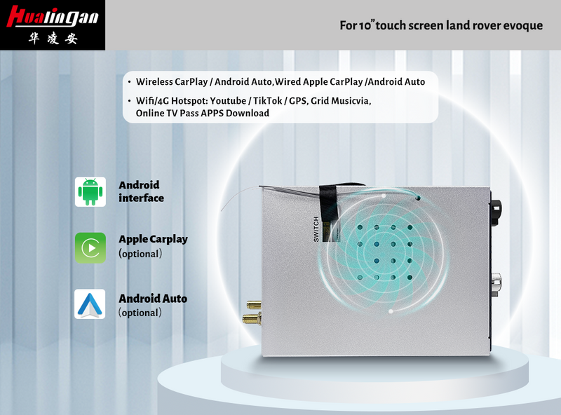Hualingan L560 Range Rover Velar Wireless Carplay Full Screen Auto