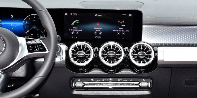 Mercedes GLB Apple CarPlay Adapter for X247 MBUX NTG 6.0 Wireless Android Auto, 4G WiFi, Full-Screen Phone Mirroring, Split-Screen, Google Play, 360° & Front & Backup Camera, DAB+ Support