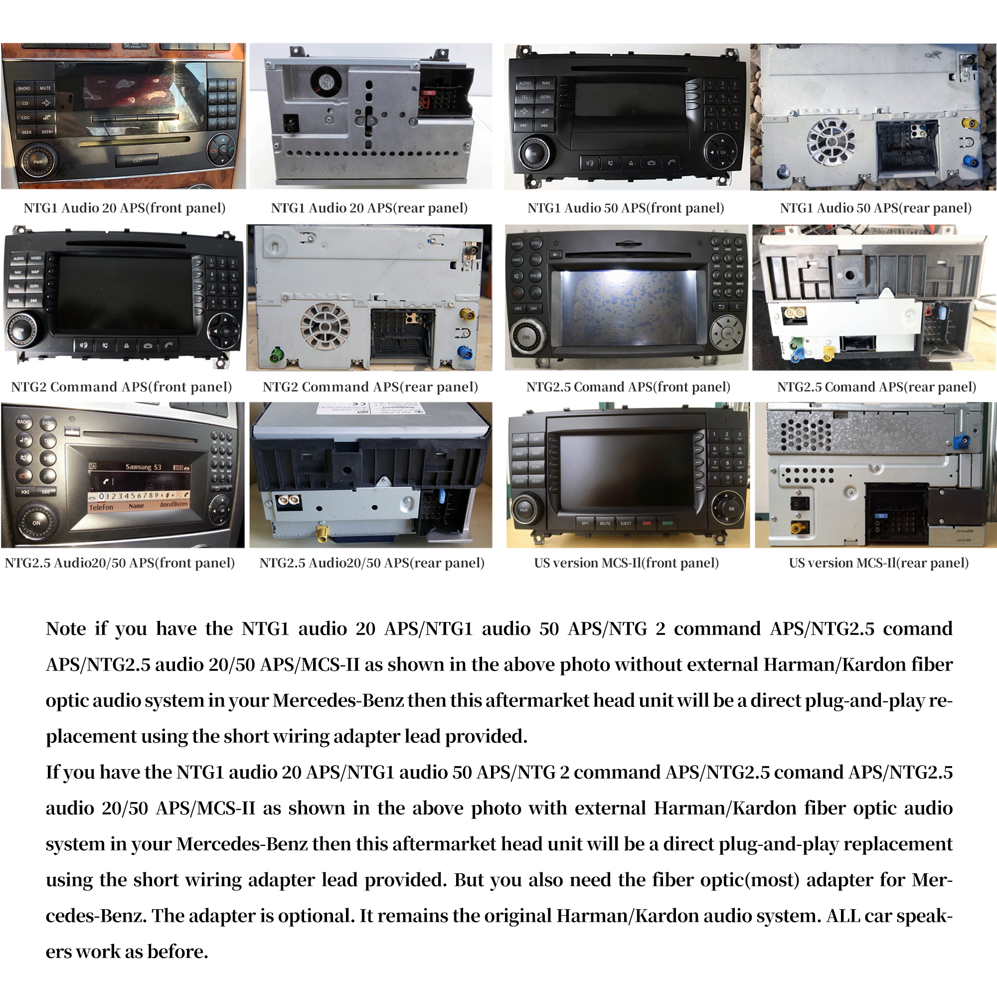 HL-8731 Hualingan w203 w463 Central control