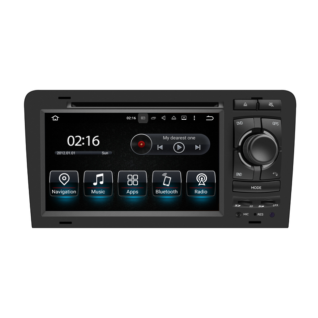 Radio Audi A3 S3 8P Android Upgrade 2003–2011 | 7" Touchscreen Replacement with Wireless Apple CarPlay & Android Auto