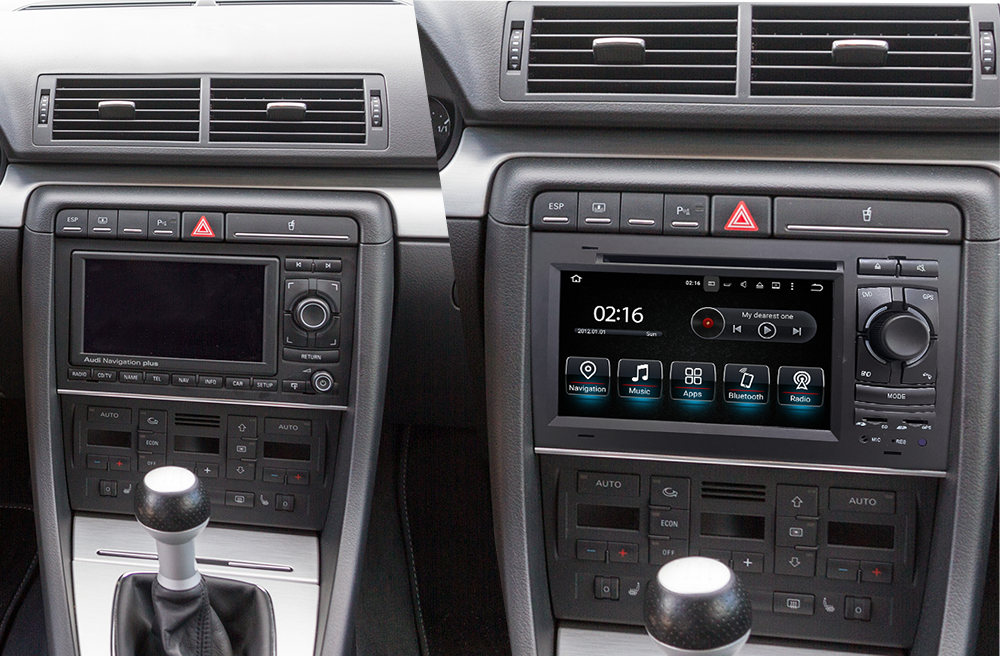 Audi A4 B6 B7 Radio Dash Kit hla-8745 pk