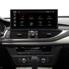  Audi A6 C7 A7 4G8 MIB 12.3 Inch Touch Screen Upgrade with Wireless Apple CarPlay And Android Auto And Android OS 4G Wi-Fi Navigation Google Maps Backup Cameras Apps Spotify Prime Video Tubi Tumblr