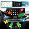  Audi A6 C7 A7 4G8 MIB 12.3 Inch Touch Screen Upgrade with Wireless Apple CarPlay And Android Auto And Android OS 4G Wi-Fi Navigation Google Maps Backup Cameras Apps Spotify Prime Video Tubi Tumblr