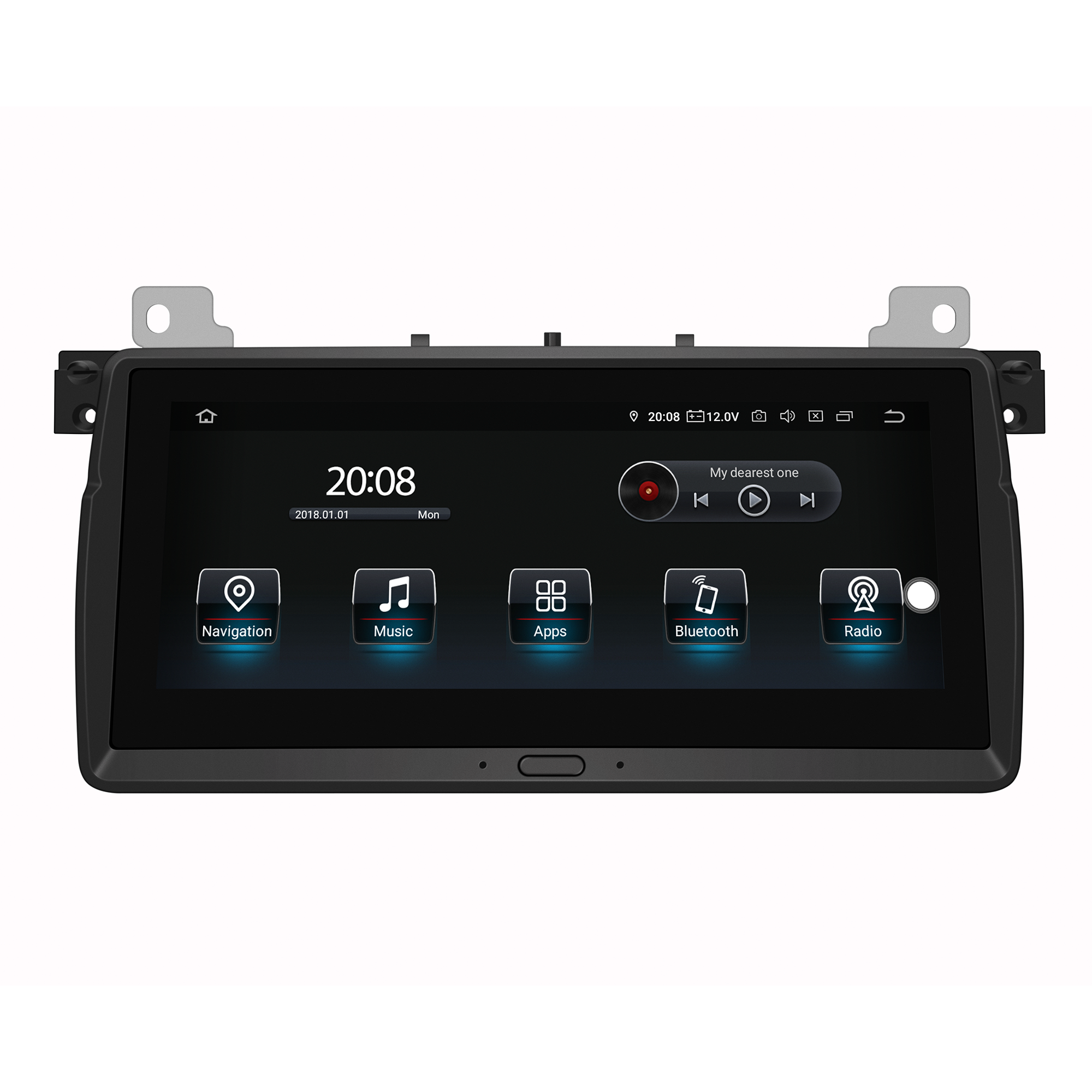 Autoradio BMW E46 Android Radio BMW 3 Series Upgrade 8.8 Inch Touch Screen Aftermarke Head Unit Wireless Apple CarPlay Android Auto Bluetooth WiFi Reverse Cameras 328i 325i 335i 330i 328xi 320d 320i