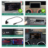 Audi 7 inch Touch Screen Upgrade A1 S1 8X RMC Radio Stereo Kit Wireless Apple CarPlay Android Auto GPS Navigation 4G Wi-Fi Android 13 Apps Netflix Spotify Prime Video Reddit Twitch Waze Games