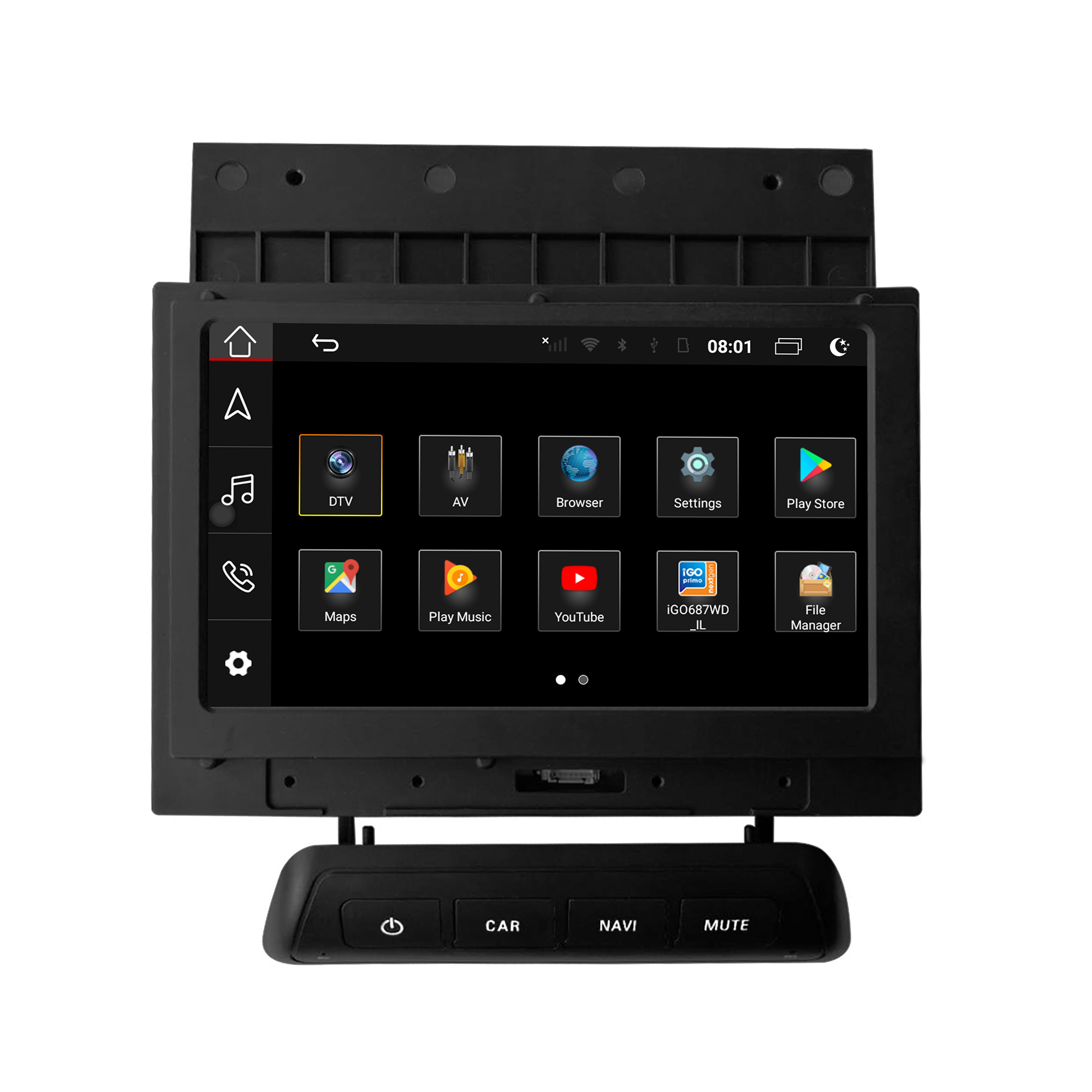 Hualingan Land Rover Freelander 2 Discovery Range Rover Radio Android Head Unit Bluetooth 7.0 inch TouchScreen Car Stereo Upgrade Car GPS Navi Apple CarPlay Fullscreen Audroid Auto