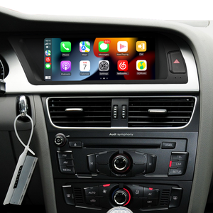 8.8 inch Touch Screen Upgrade Install for Audi A4 S4 RS4 B8 MMI 3G Wireless Apple Car Play Android Auto iPhone Mirror Full Screen Android 13 Apps Netflix Spotify Prime Video Reddit Twitch Waze Games